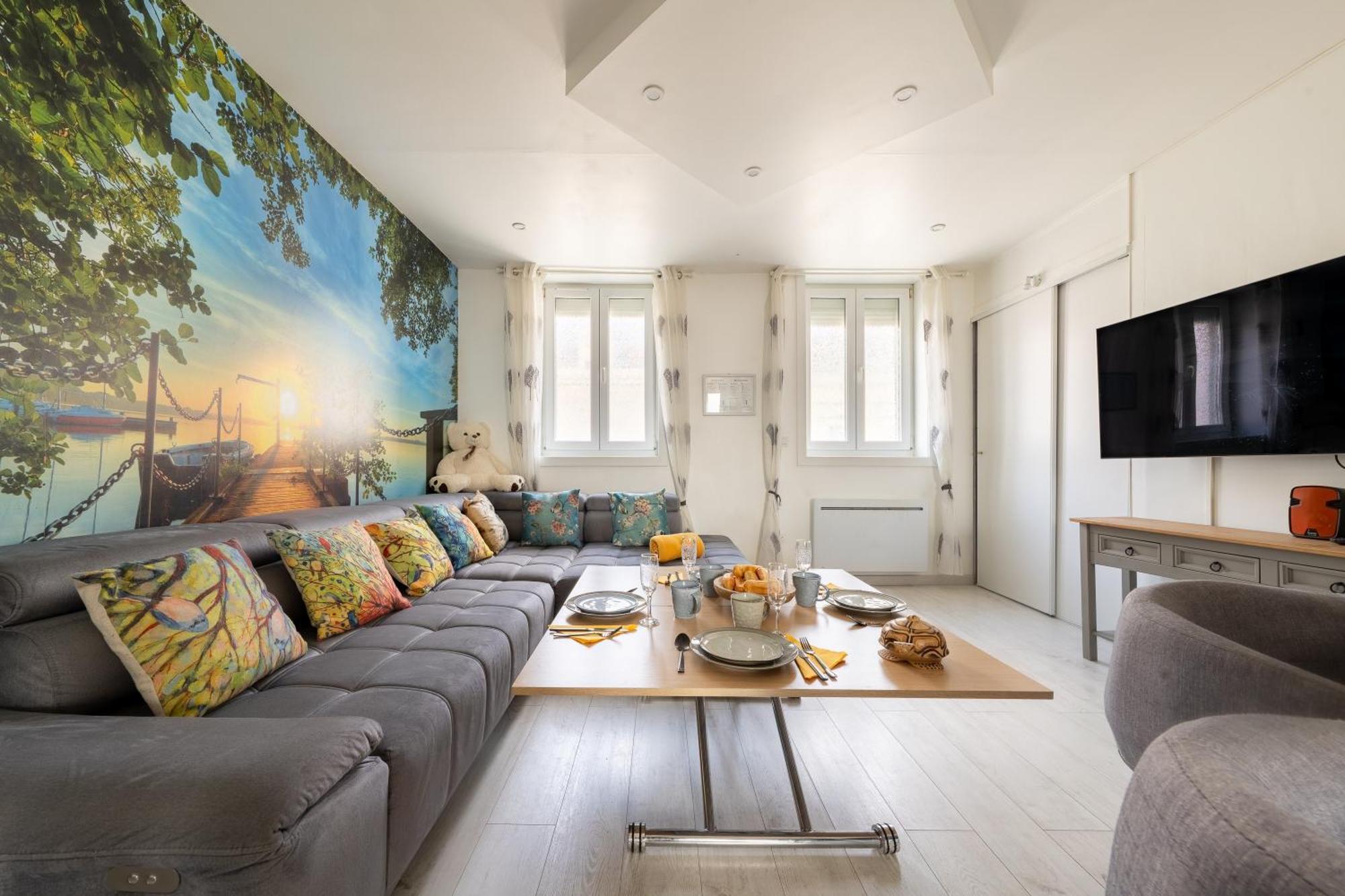 Апартаменты Casa Inca Calais - Duplex Soleil Latino - Parking Free, Station Экстерьер фото